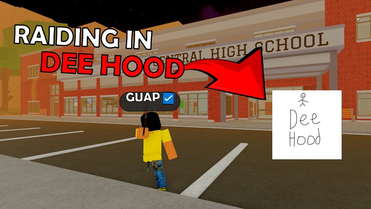 So i Raided In DEE HOOD For The First Time (BANNED!?)