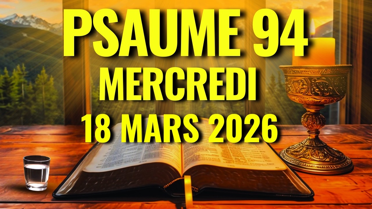 PRIÈRE DU MATIN — Dimanche 15 Mars — Psaume 94 pour la Protection, la Justice Divine et la Direction