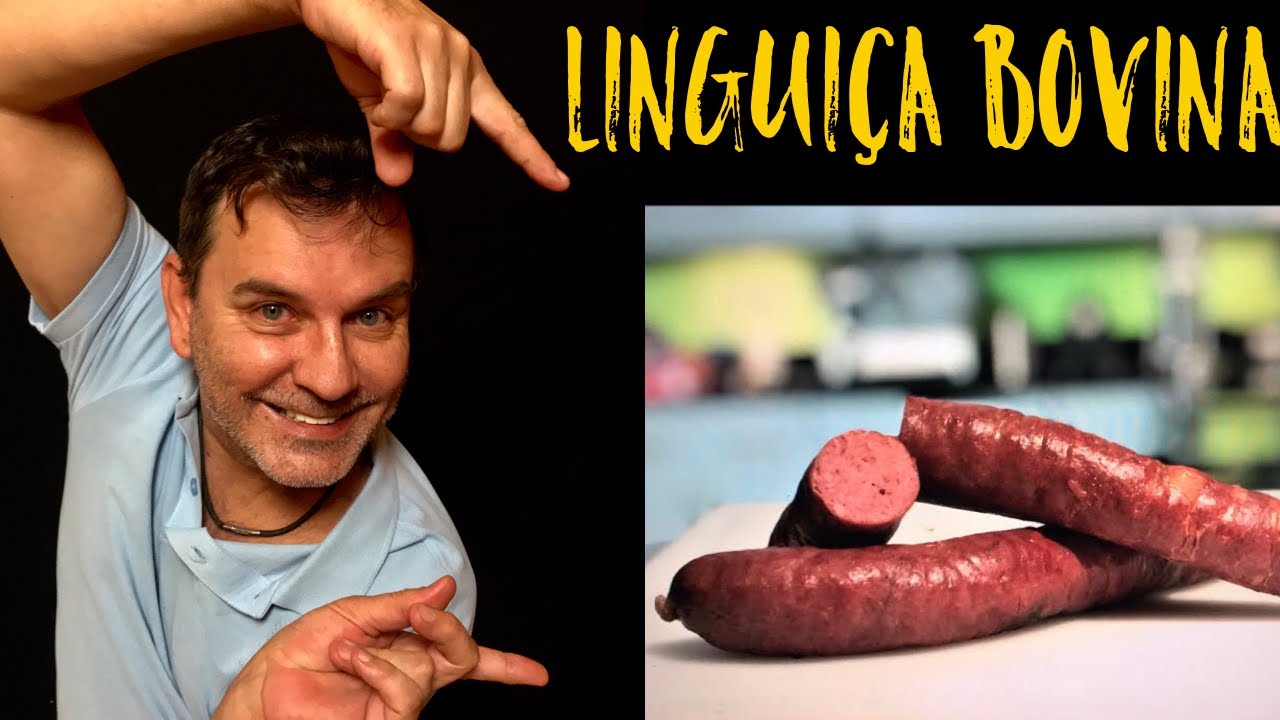 LINGUIÇA DEFUMADA 100% BOVINA - CHARCUTARIA