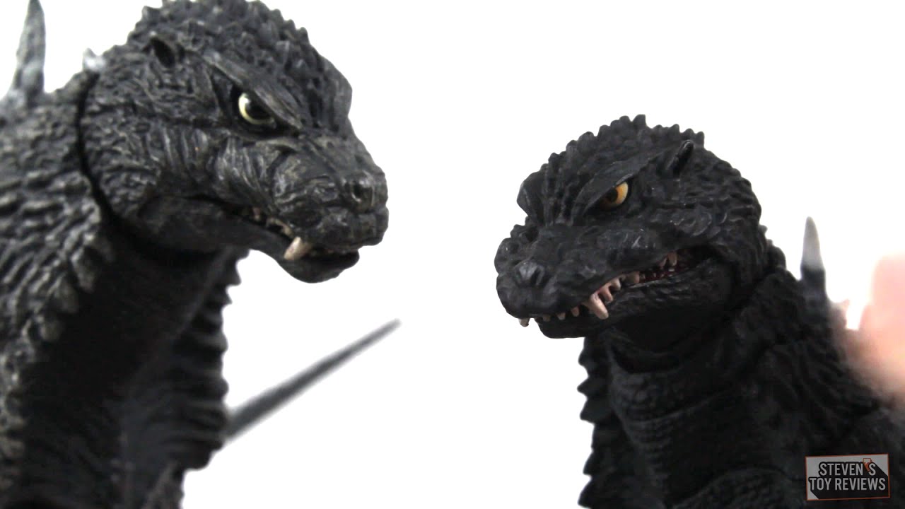Diet Figure Fight: Kiryu Goji NECA vs S.H. MonsterArts