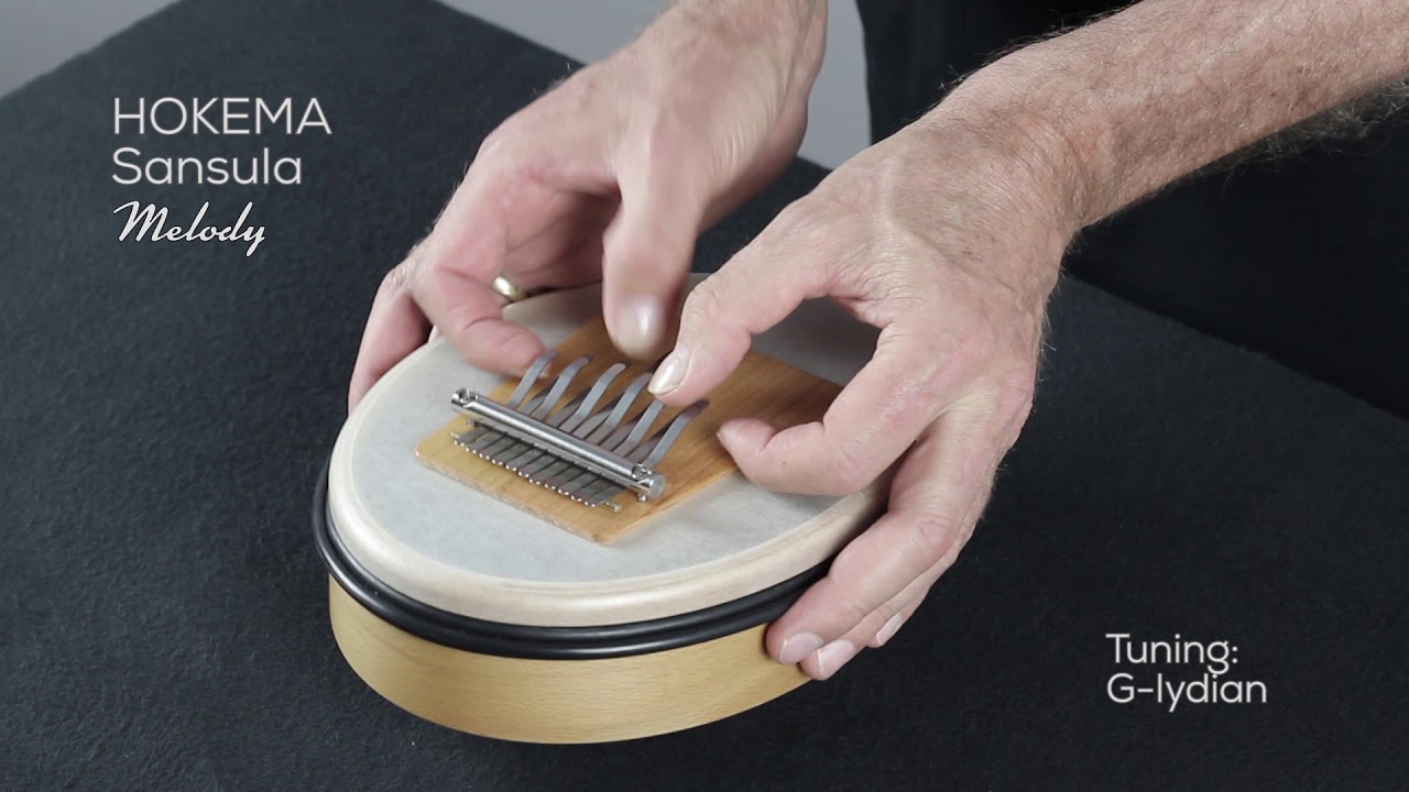 Tutorial: HOKEMA Sansula  Basic Stimmung Melody Stimmung - G lydisch - HOKEMA