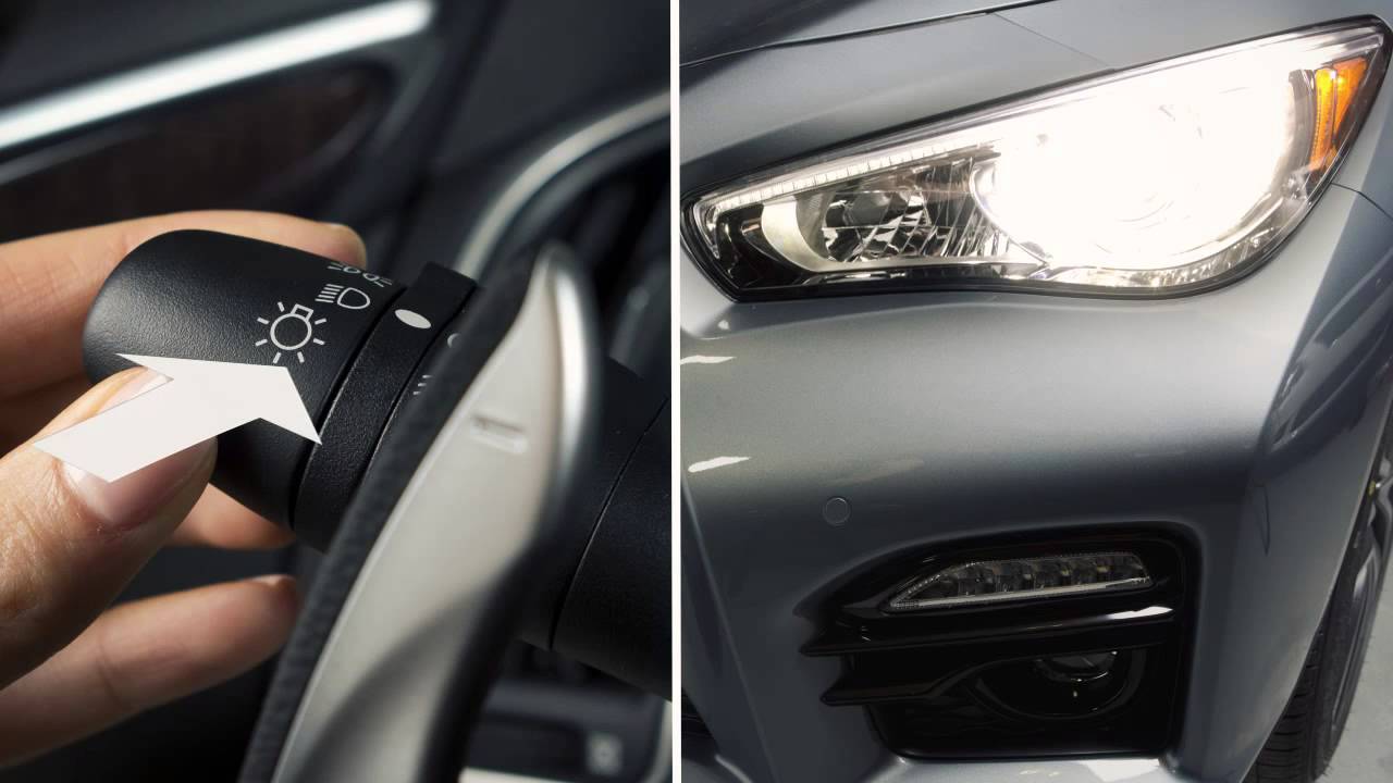 2014 INFINITI Q50 HEV - Headlights and Exterior Lights