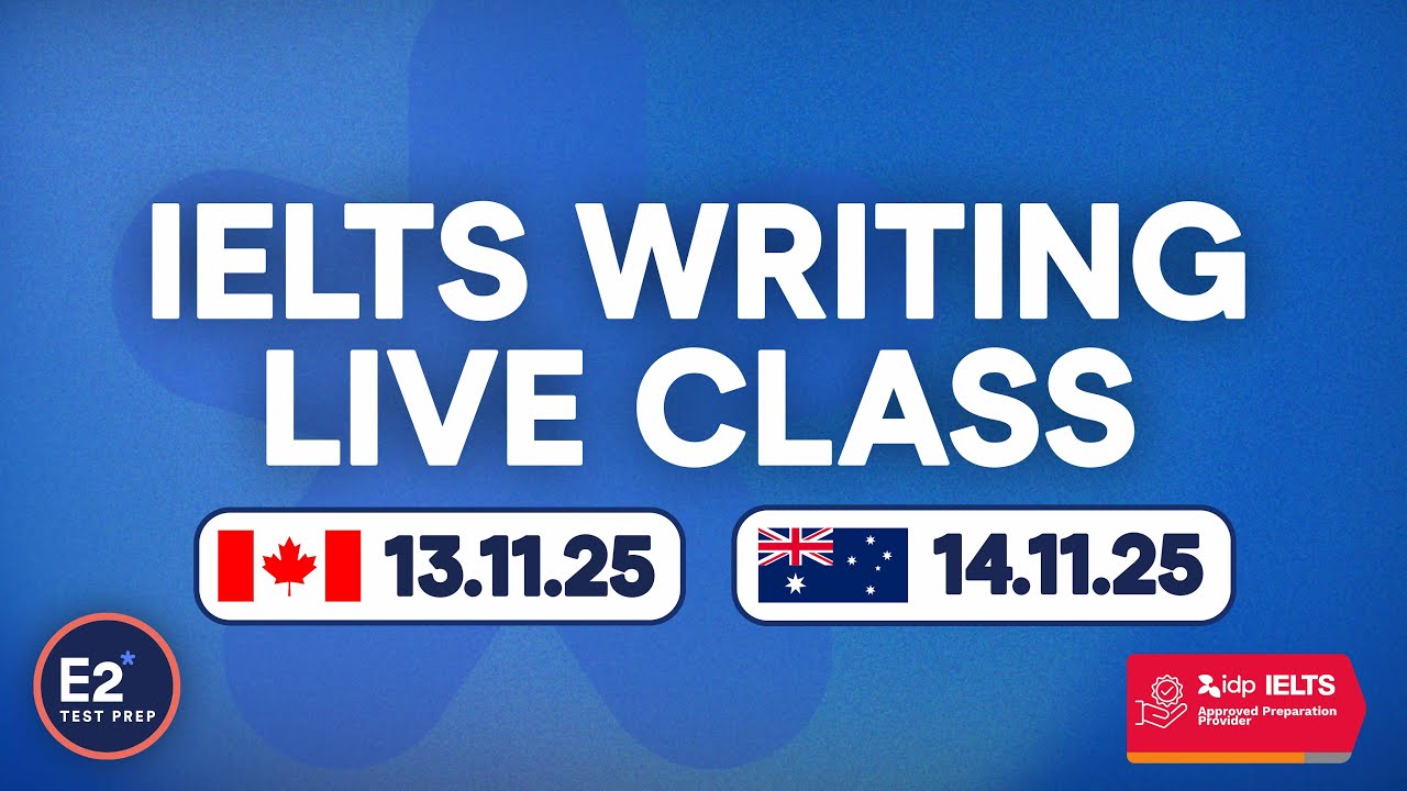 IELTS Writing — БЕСПЛАТНЫЙ онлайн-урок E2 IELTS!