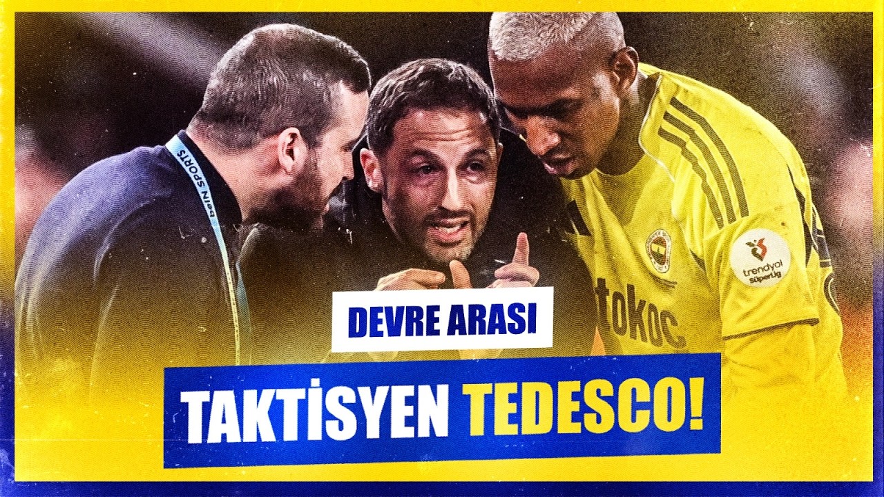 Trabzonspor - Fenerbahçe Devre Arası | Tedesco Satranç Oynuyor | Muçi, Talisca, Kerem, Onuachu