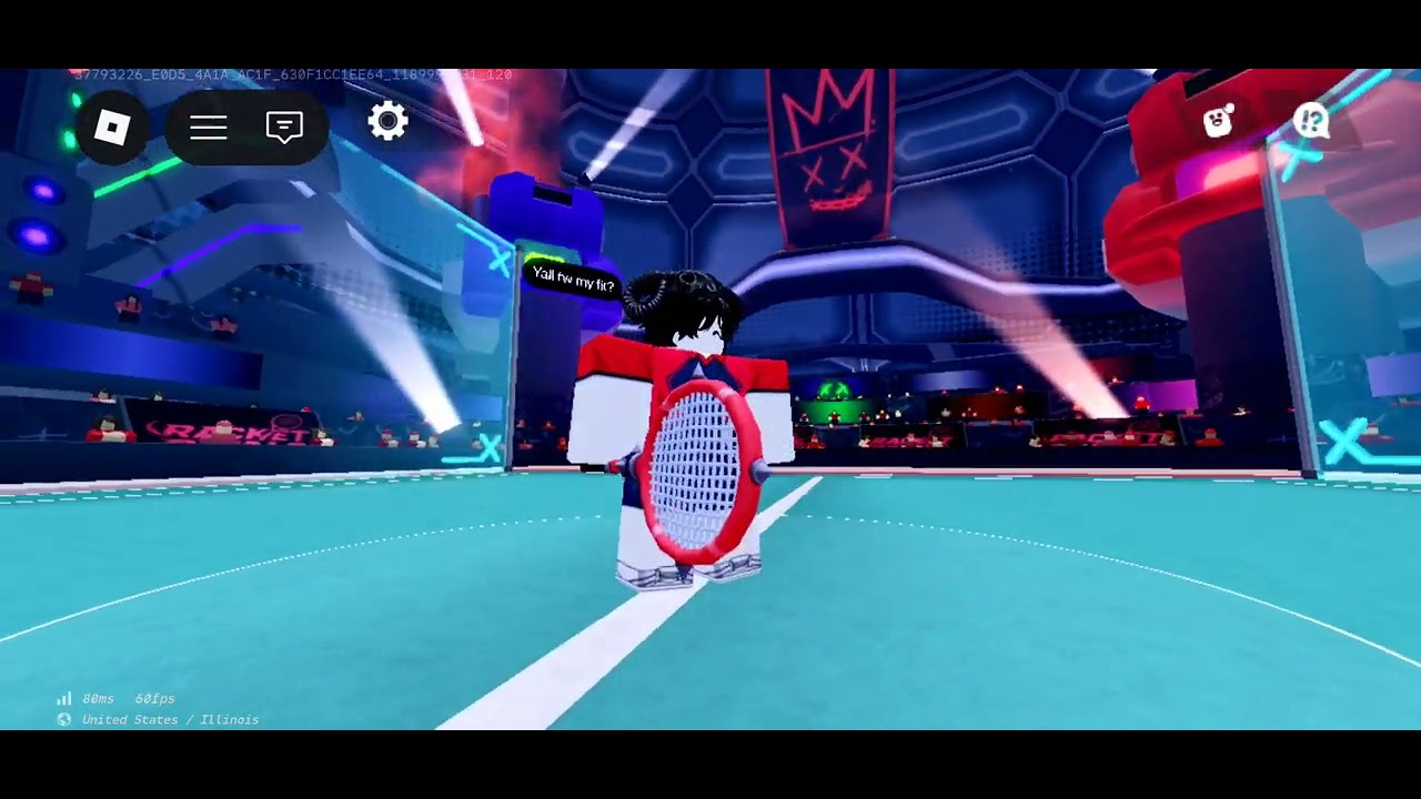 1v1s on Racket Rivals (mostly if not all random 1v1s)