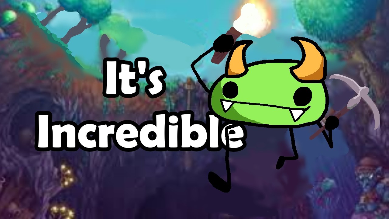 I FINALLY PLAYED TERRARIA and it is so fun