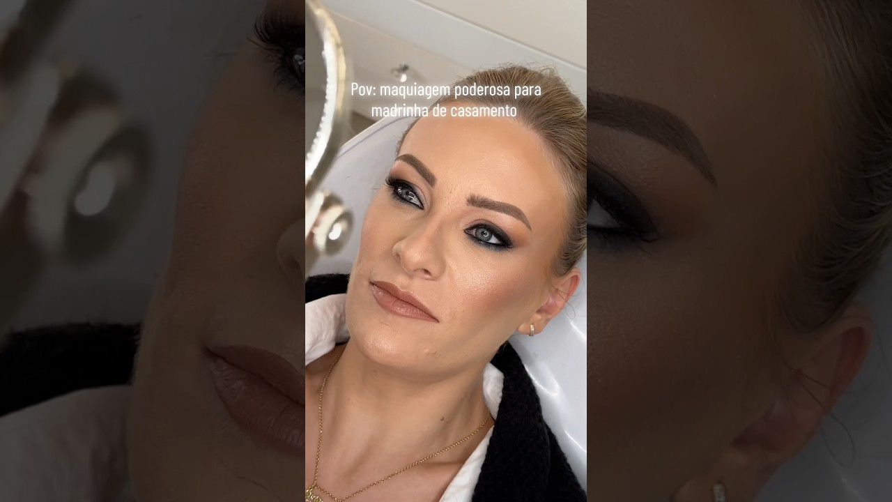 Maquiagem para madrinha de casamento, real&ccedil;ando a beleza! #makeup #maquiagem