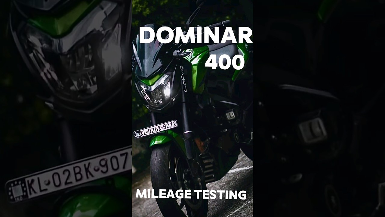 dominar 400 mileage testing 💥😌😌💥💋🤯#mileagetest #dominar400