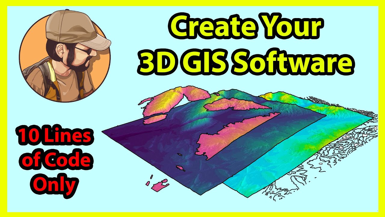 Визуализируйте цифровые модели рельефа в 3D с помощью Python (создайте собственное программное об...