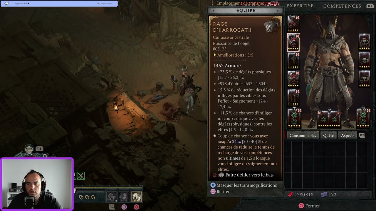 Build tourbillon Barbare Invincible !! ( Pvp Pve )