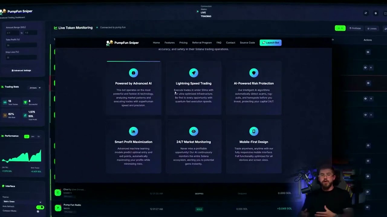 Solana Trading Tools Setup and Usage Guide