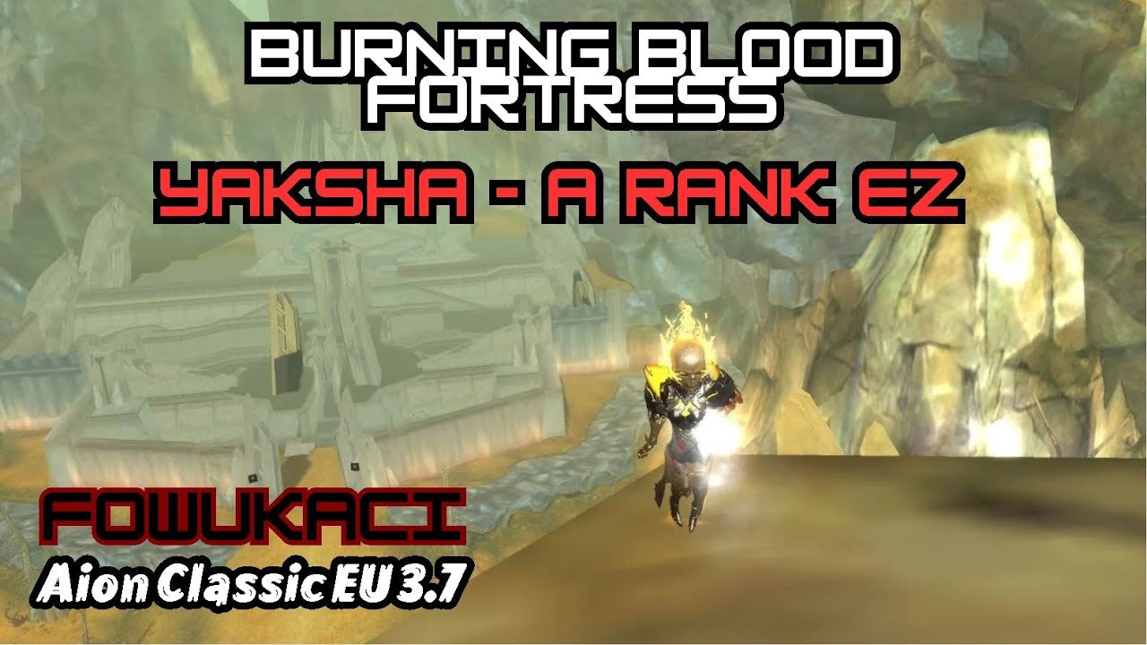 🟥Aion Classic Burning Citadel - Yaksha 3.7 | A-Rank | Sorc POV |HD|🟥