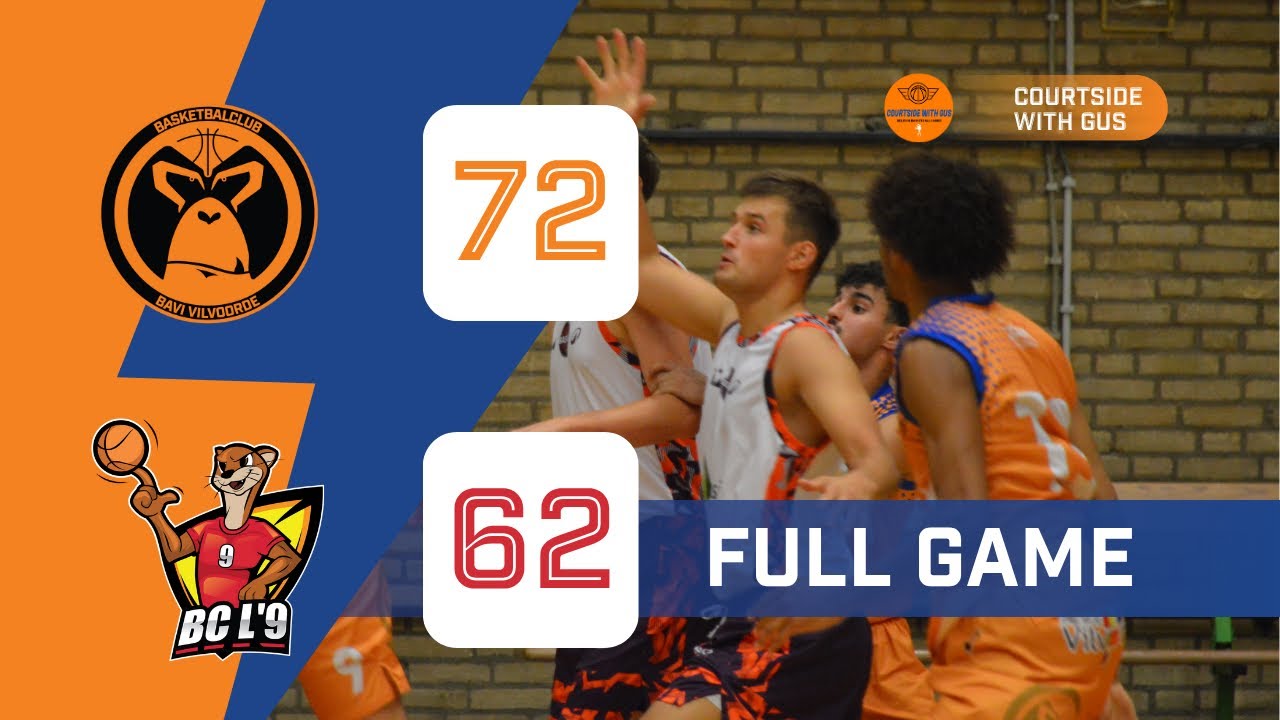 TDM2: Bavi Vilvoorde vs B.C. L'9 Fl&eacute;nu-Frameries: 72-62