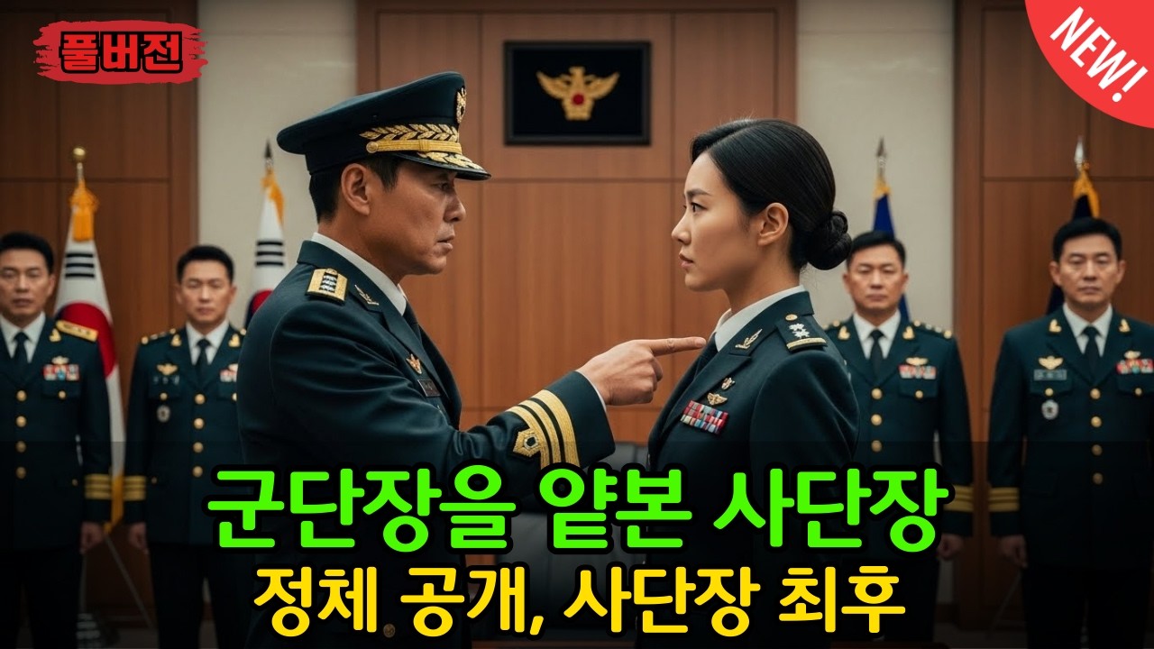 [오디오북] 707 특임대 출신 최연소 군단장을 얕본 사단장… 정체가 드러난 순간 맞은 최후[반전사연] [감동사연]