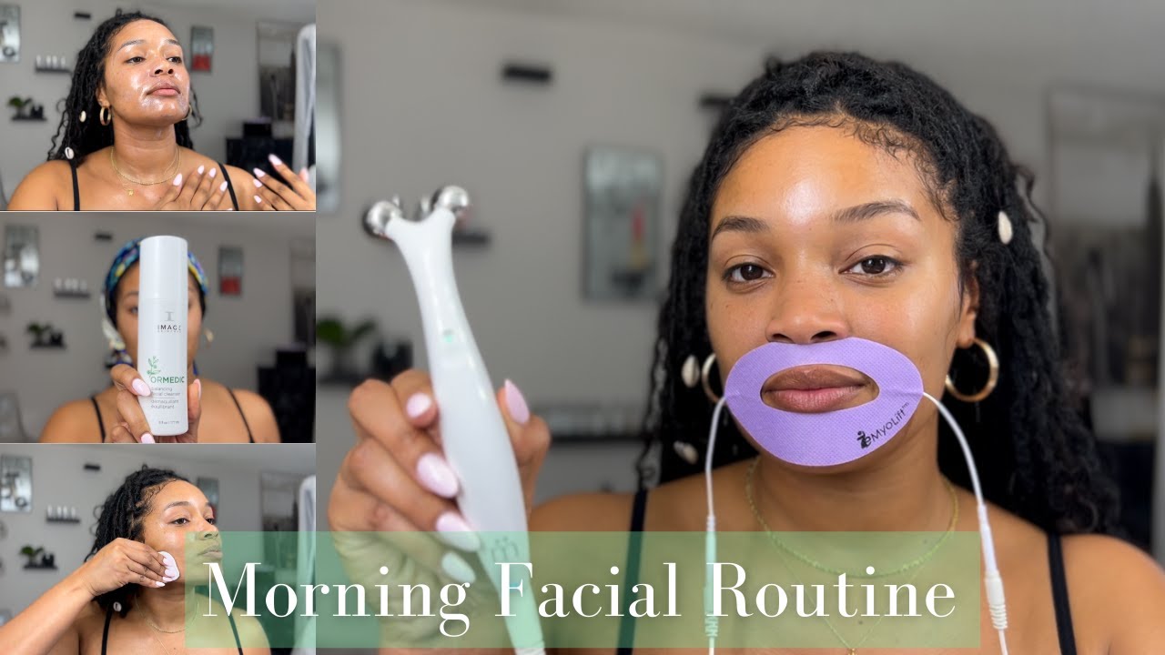 My Morning Facial Routine with Microcurrent