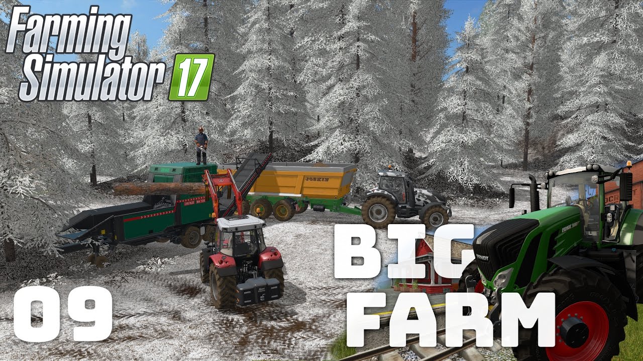Let's play Fs17 Big-Farm #9 