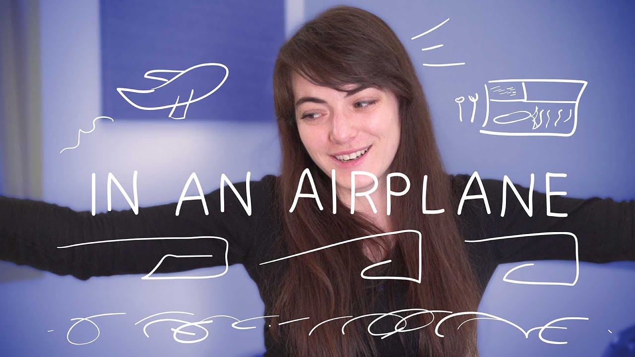 Weekly French Words with Lya - In an Airplane