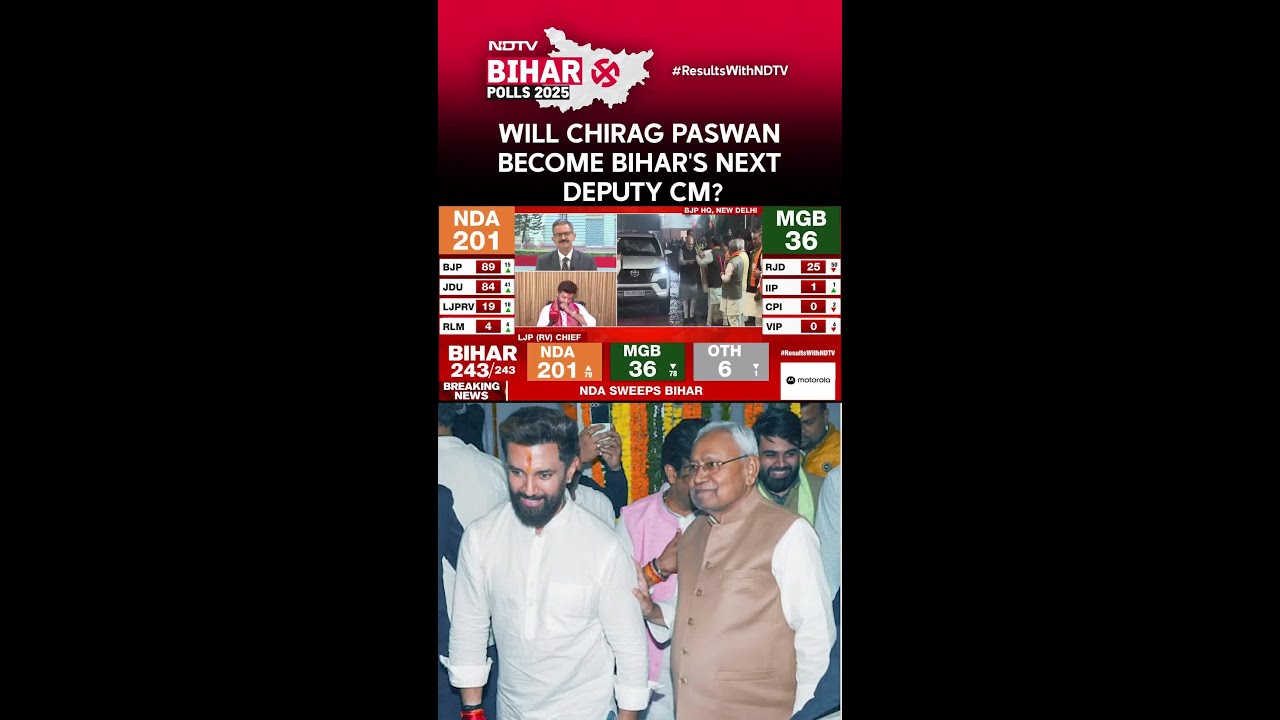Bihar Election Results | Will Chirag Paswan Become Bihar's Next Deputy CM? Here's What He Said