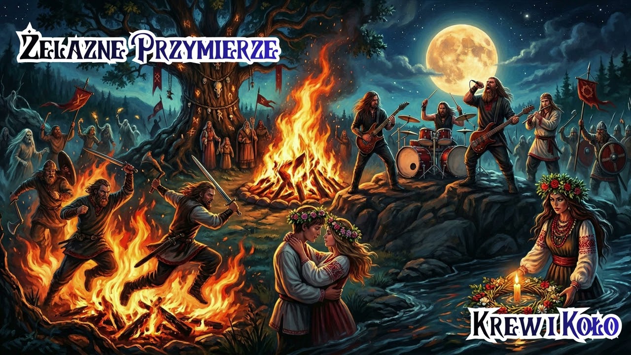 Krew i Koło - Żelazne Przymierze #metal #folk #powermetal #polskimetal