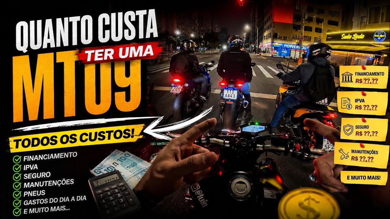 [4K] Quanto Custa Ter uma MT-09 em 2026?  A Verdade Que Ningu&eacute;m Conta 💸