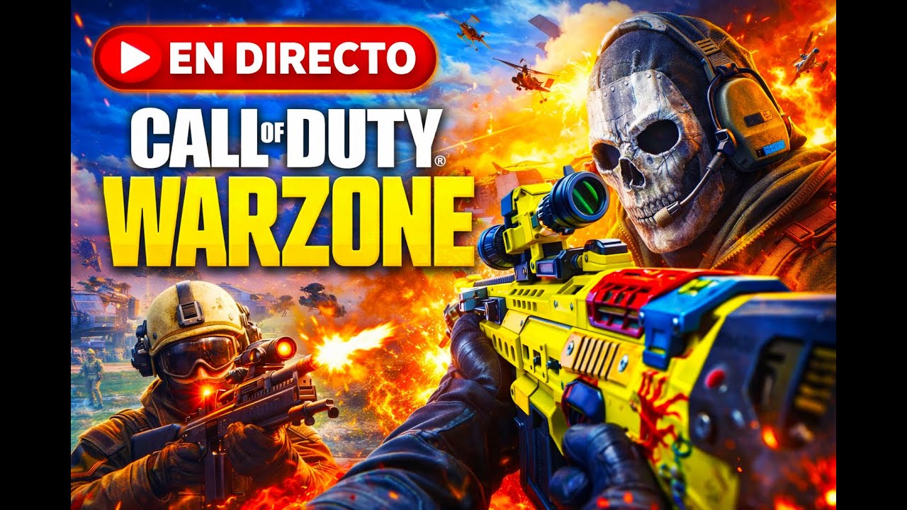 CoD Bo7 y Warzone - Miranos jugar con las patas