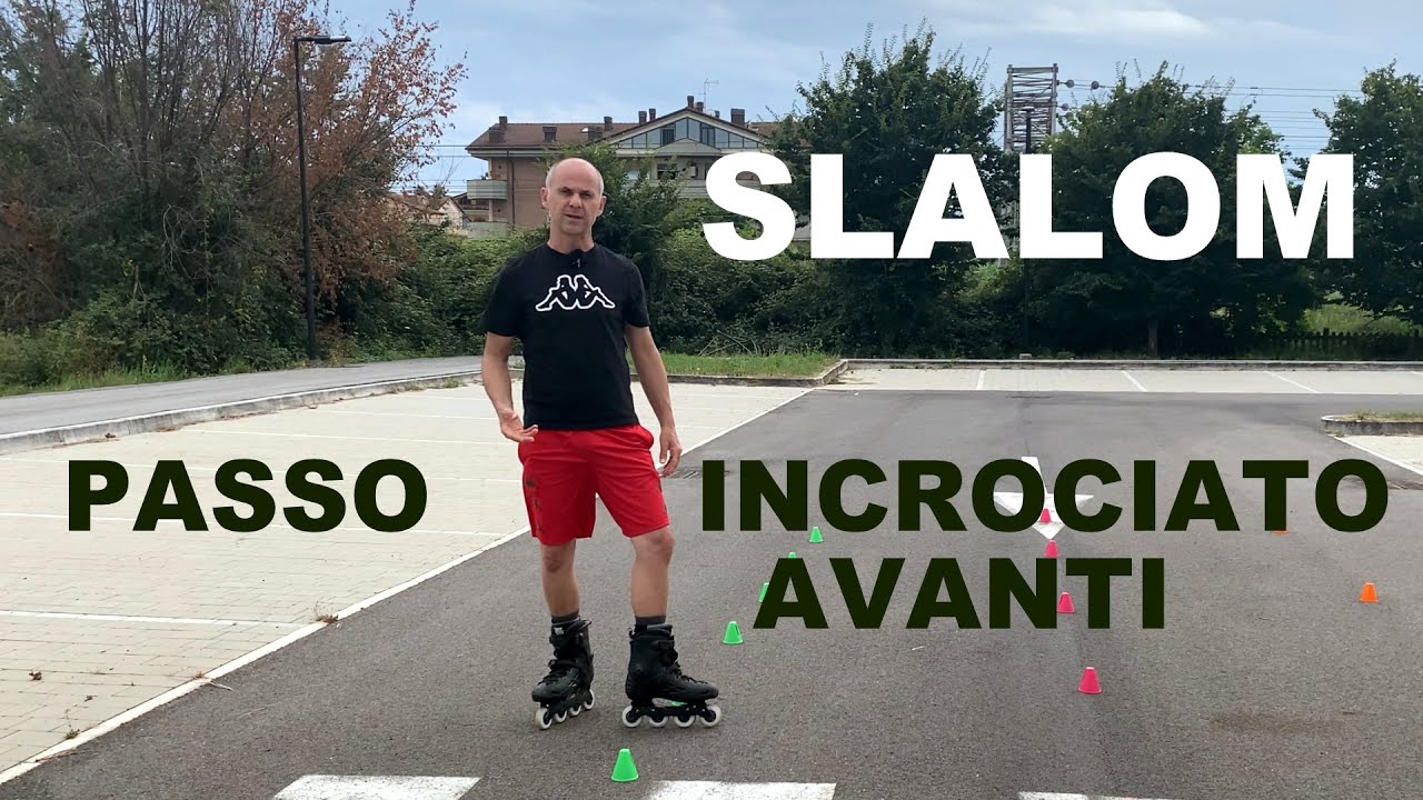Slalom incrociato avanti (criss cross forward)