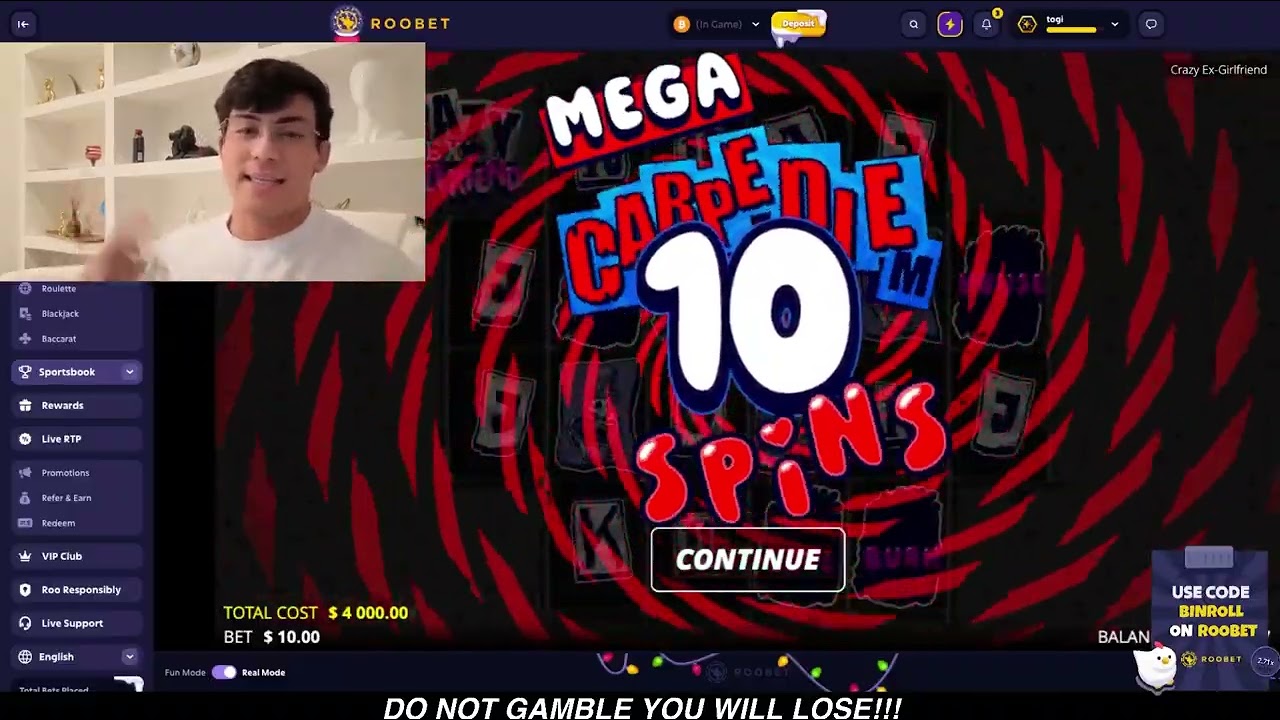 Togi Losing it again on Slots! Togi Live Stream!