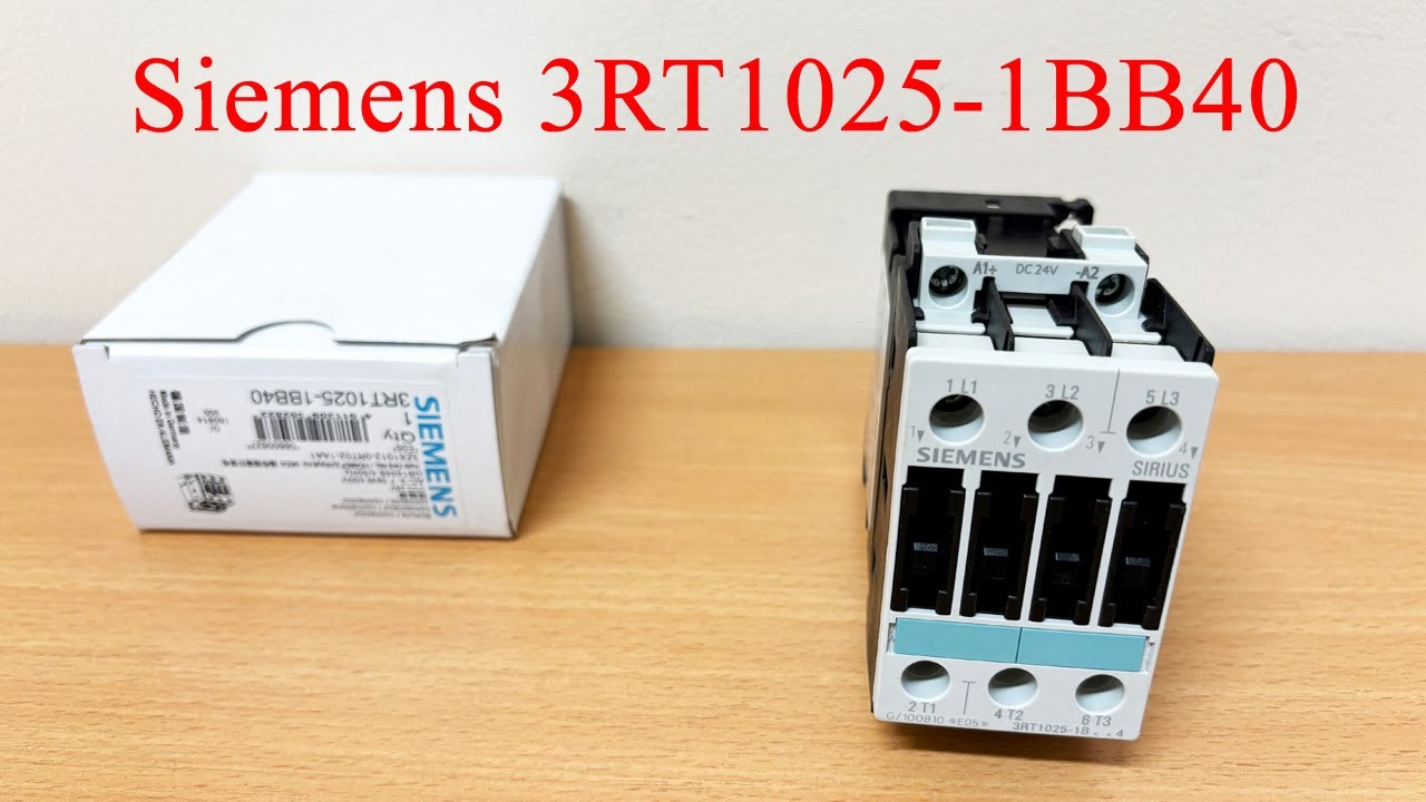 Контактор Siemens 3RT1025 1BB40
