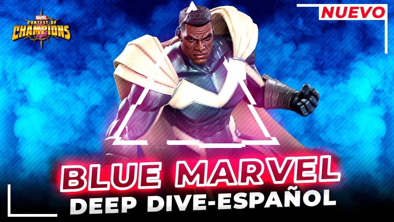 BLUE MARVEL: COUNTER de ENCANTADORA y KINDRED? - DEEP DIVE en  ESPAÑOL!  | marvel batalla mcoc #mcoc