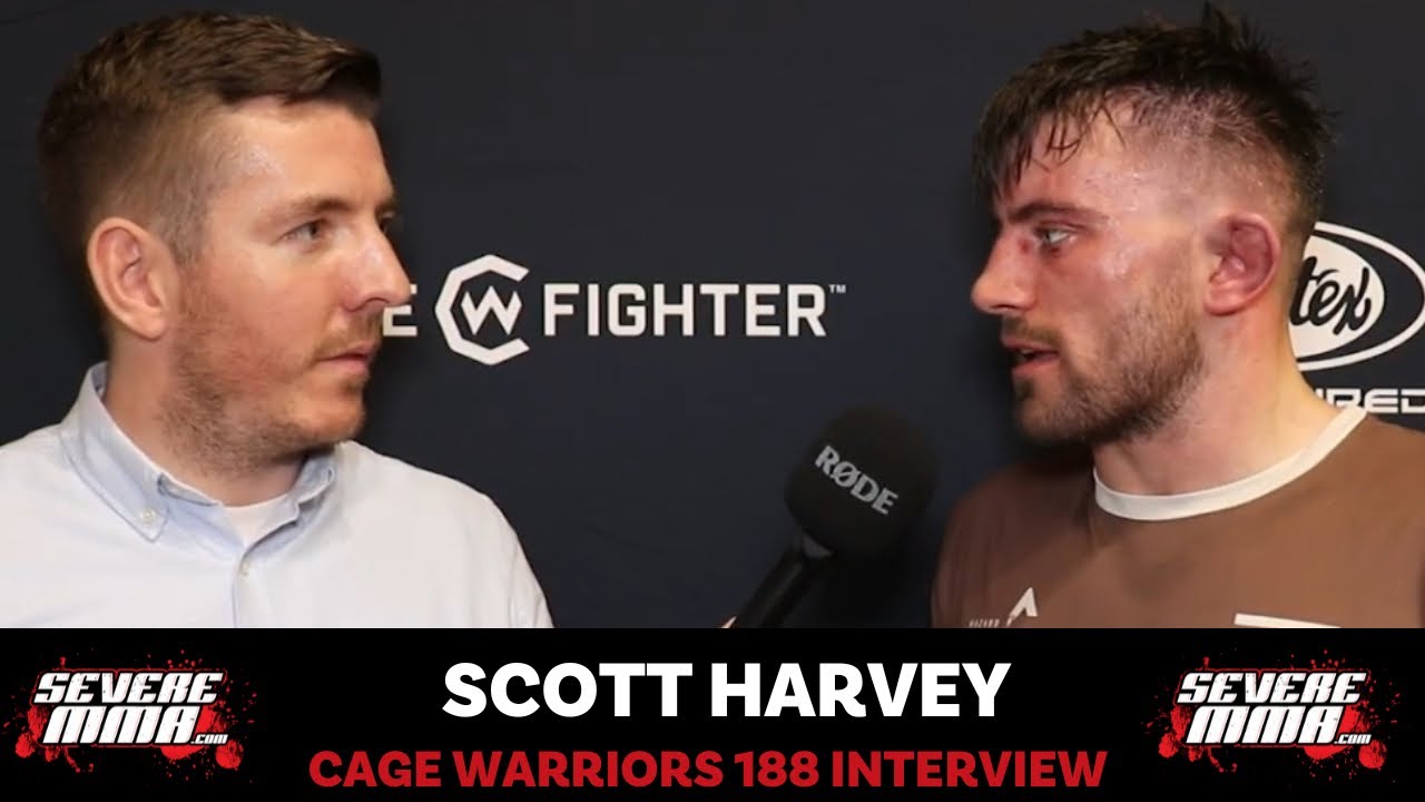 Interview with Scott Harvey at Cage Warriors 188
