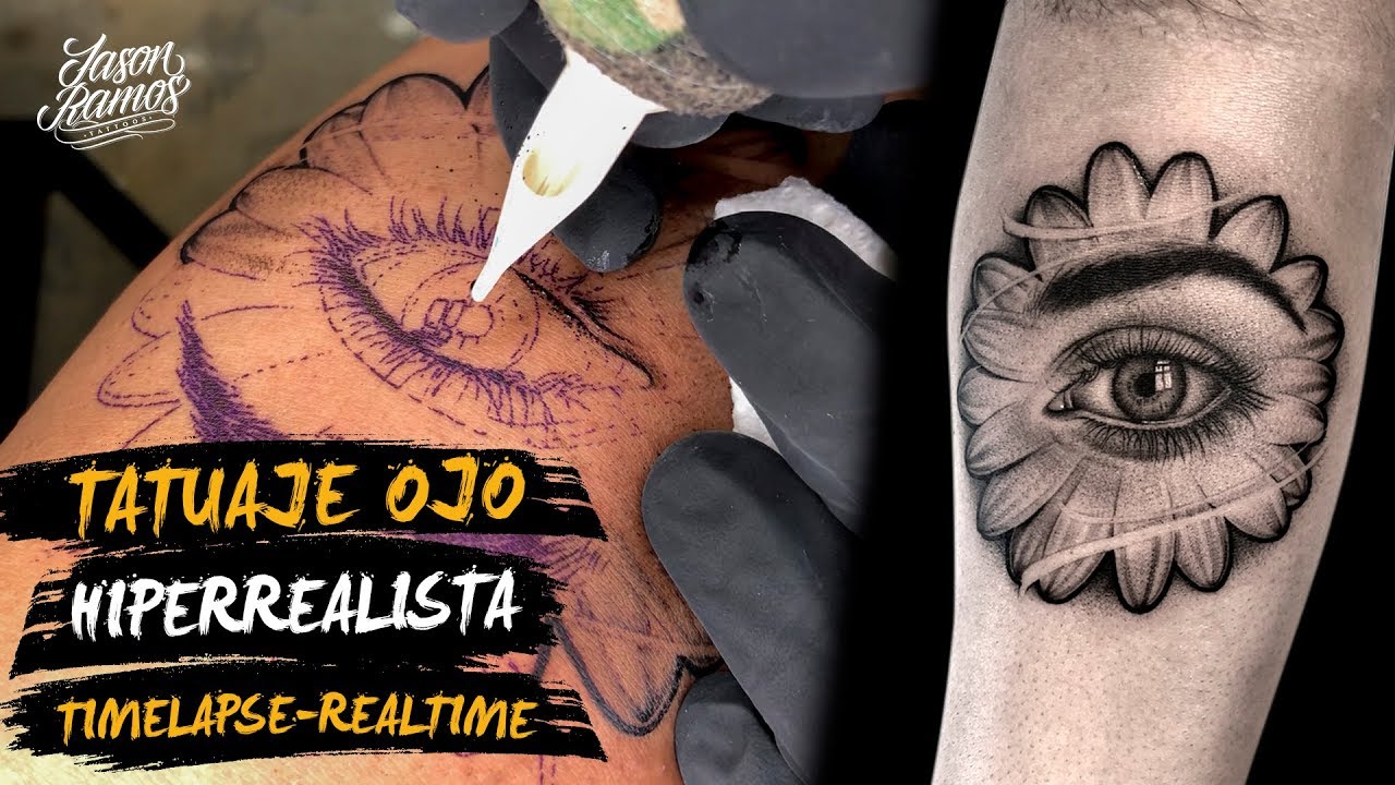👁️Tatuaje OJO HiperRealista Black&Grey//Single Needle//Aguja de Linea 3rl//Realistic Eye TATTOO