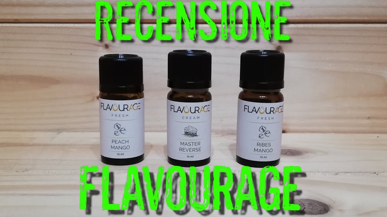 Flavourage Aromi 10ml Ribes Mango - Peach Mango - Master Reverse