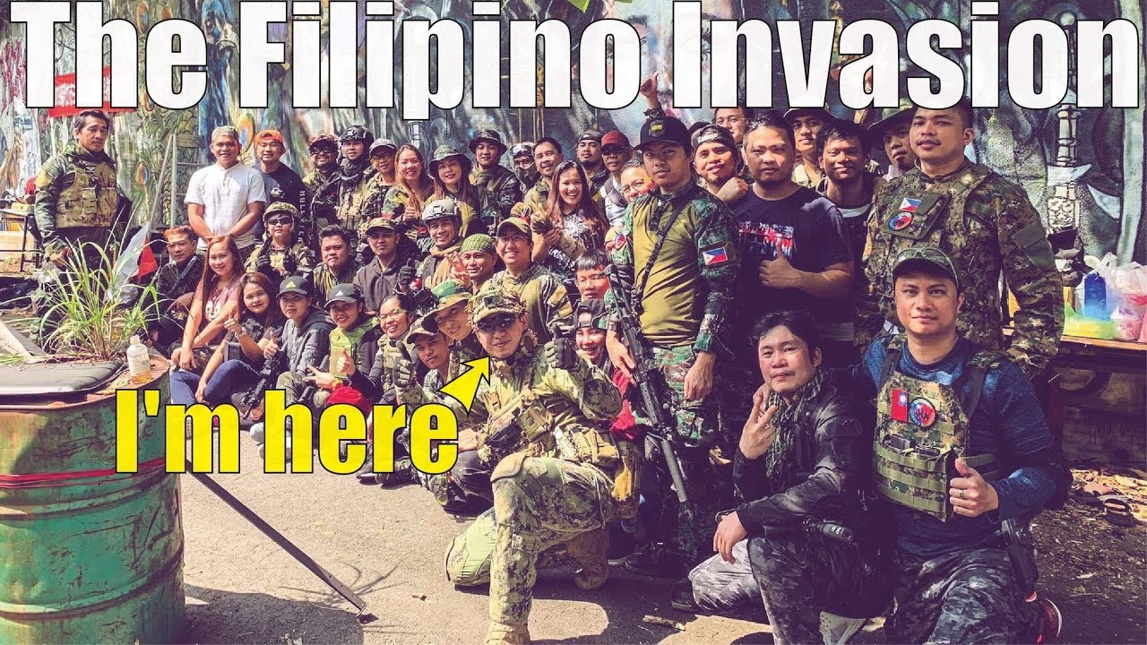 Airsoft in Taiwan l 生存遊戲 l サバゲー l The Filipino Invasion | 菲國大軍壓境 | 專業躲 讓我不斷陣亡 | EDGI Custom Works