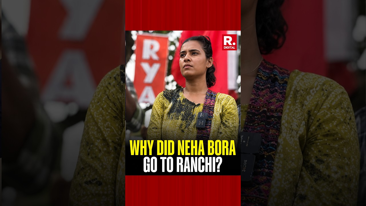 Arnab Raises Question At Neha Bora For Visiting Ranchi For Student Protest After Almost Two Weeks