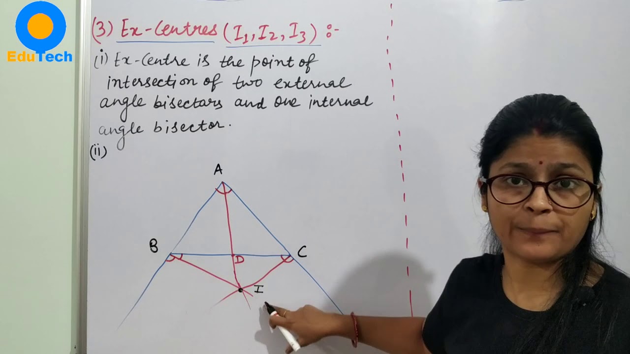 Excentres of Triangle, radius of Excircle, Coordinate Geometry class 11, L22, JEE Main 2021