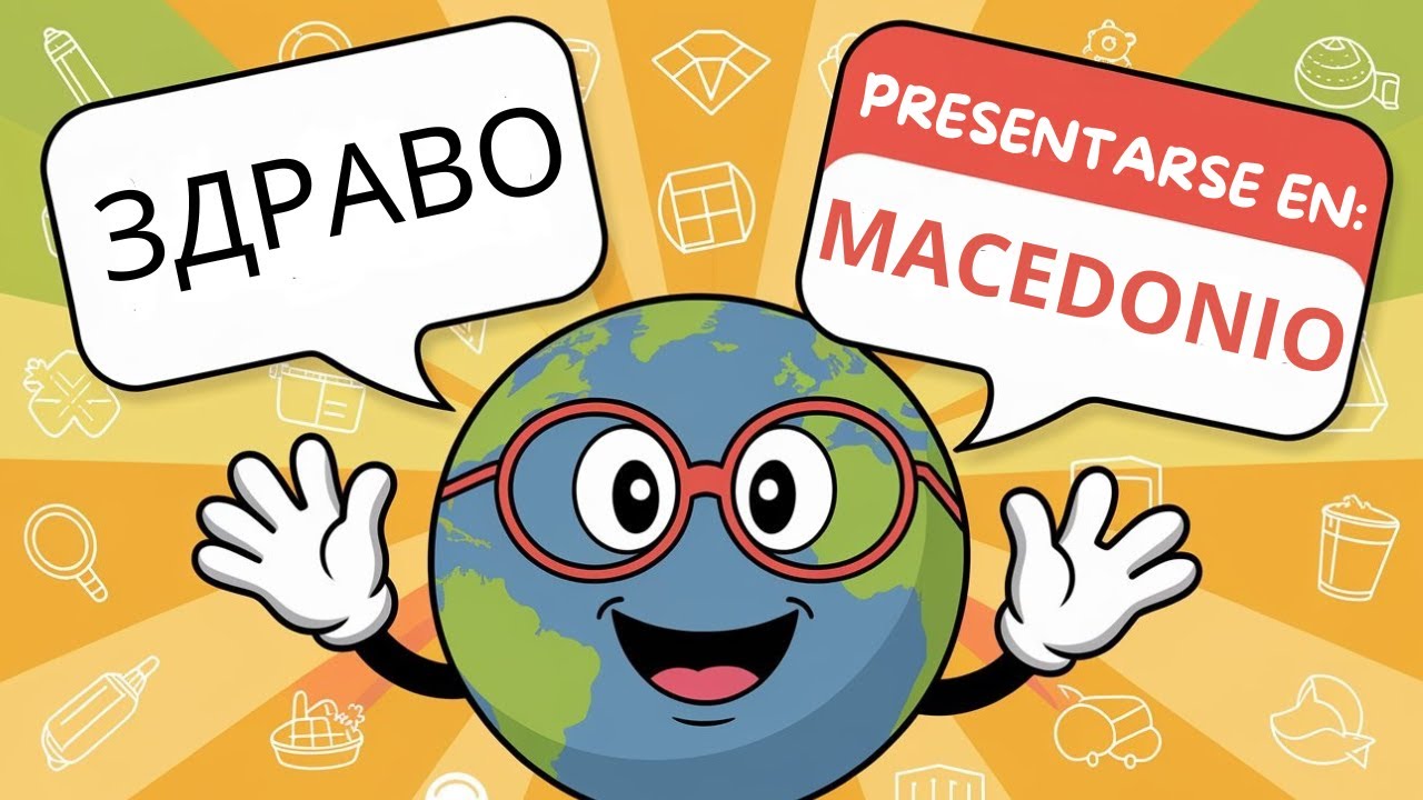 Cómo PRESENTARASE en Macedonio,📚 Aprende MACEDONIO BÁSICO 🗣️ | Saludos y Frases