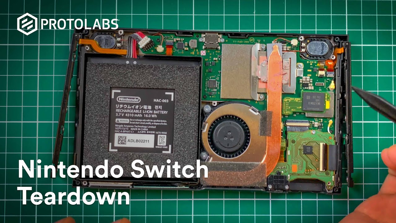 Nintendo Switch Teardown - Disassembly for engineers