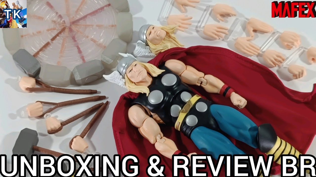 Mafex THOR CLASSICO Comic ver. Action Figure Review BR!!