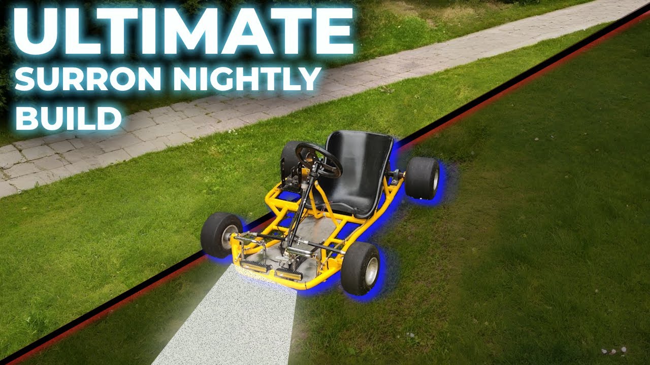 Building the ULTIMATE Night Rider: Surron Go-Kart LED Strip Install & Night Test Drive!