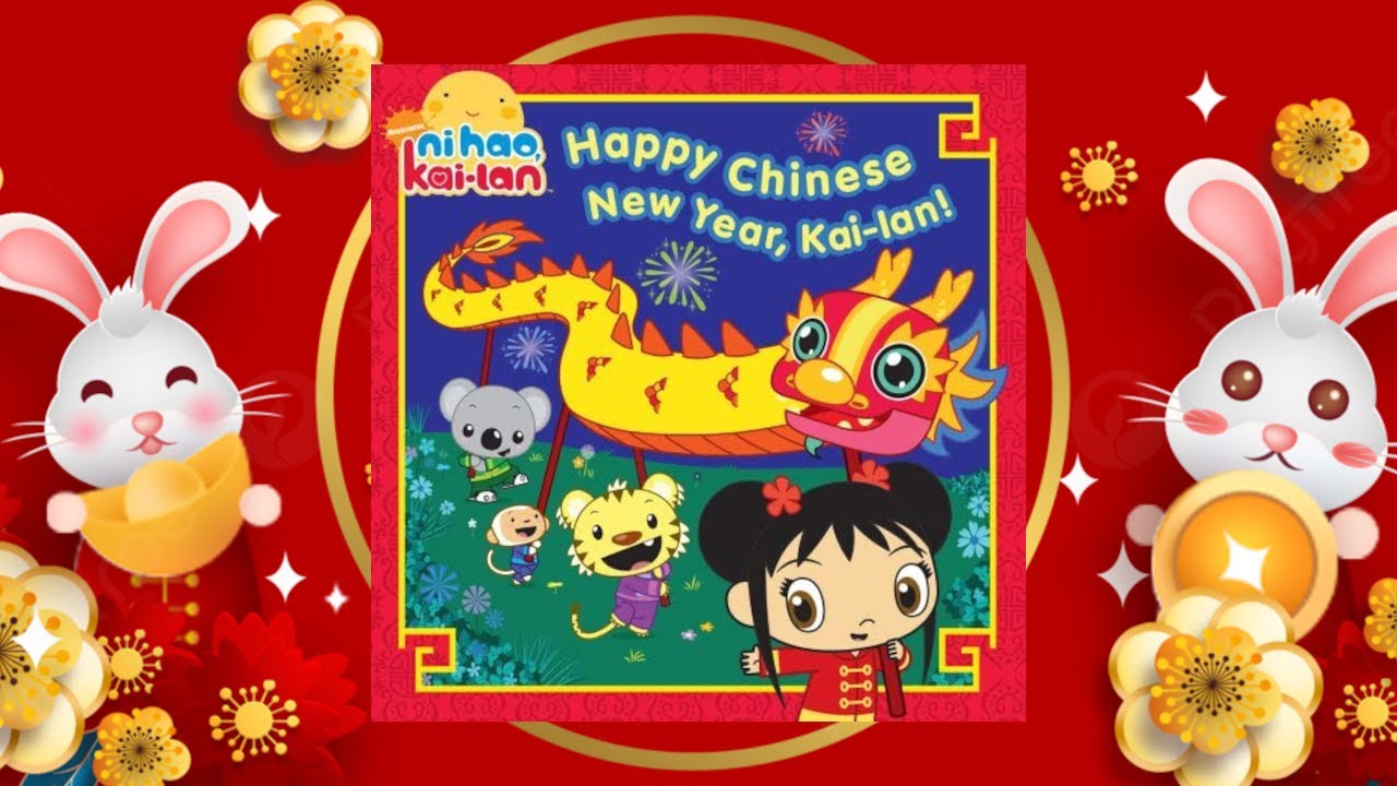 Kai Lan Happy Chinese New Year kids book read along
