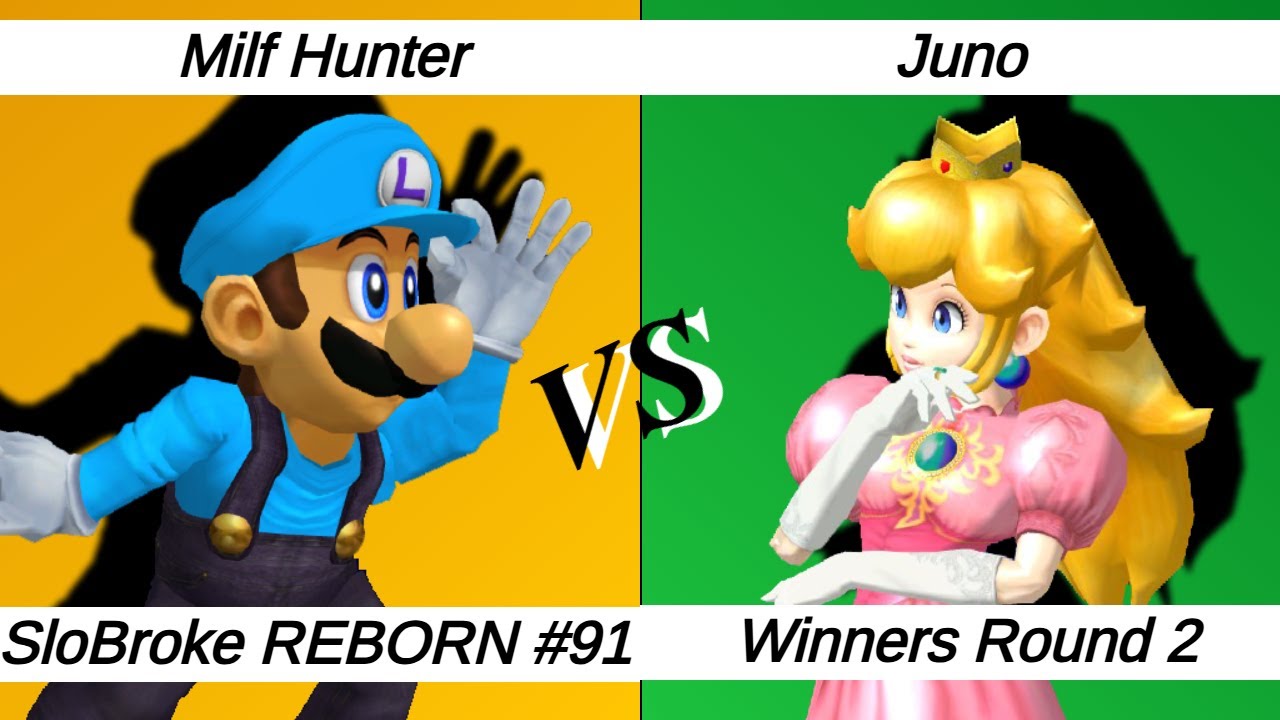SloBroke REBORN #91 Melee Singles WR2 – Milf Hunter ⟮Luigi⟯ vs Juno ⟮Peach⟯
