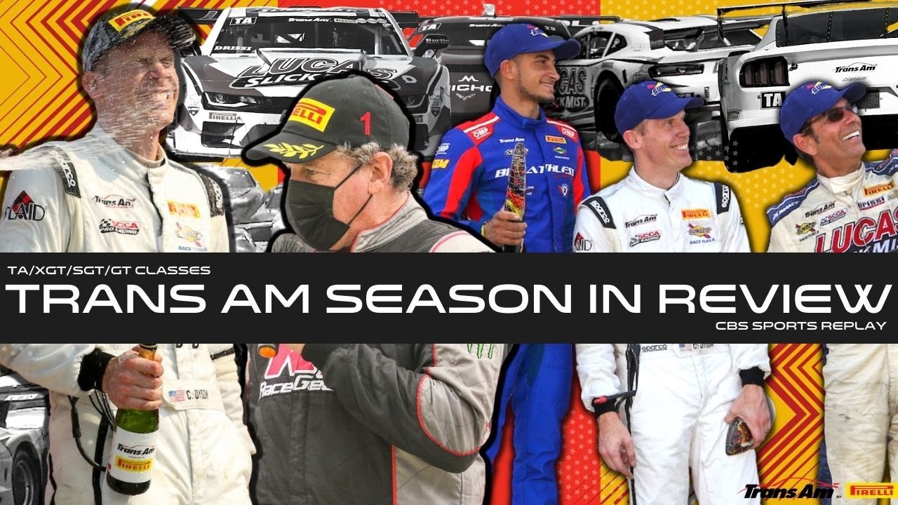 Trans Am Year in Review: TA/XGT/SGT/GT (Full CBS Sports Replay)