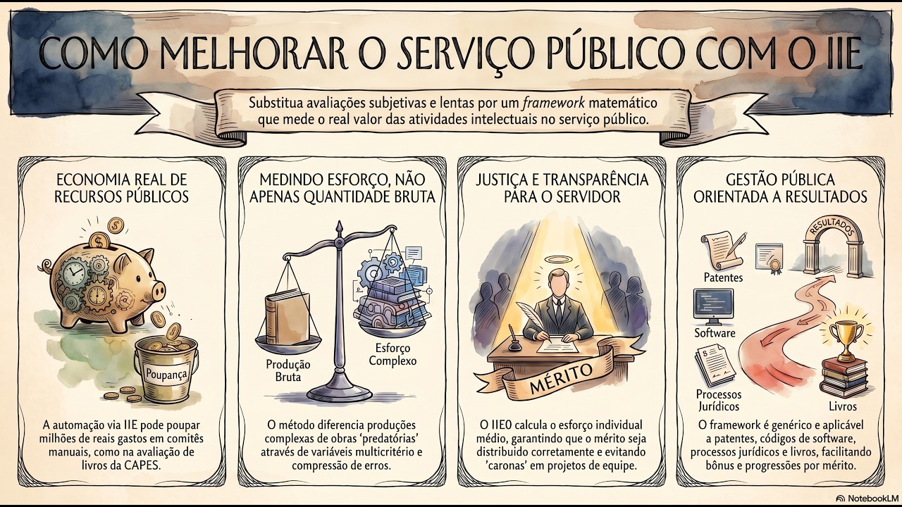 Como melhorar o serviço público com o IIE e a mensuração de Atividades Intelectuais Explicitadas