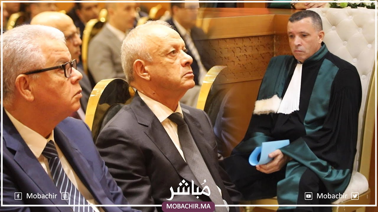 مراسيم تنصيب د. بوشعيب الماحي وكيلا للملك لدى المحكمة الإبتدائية بطنجة