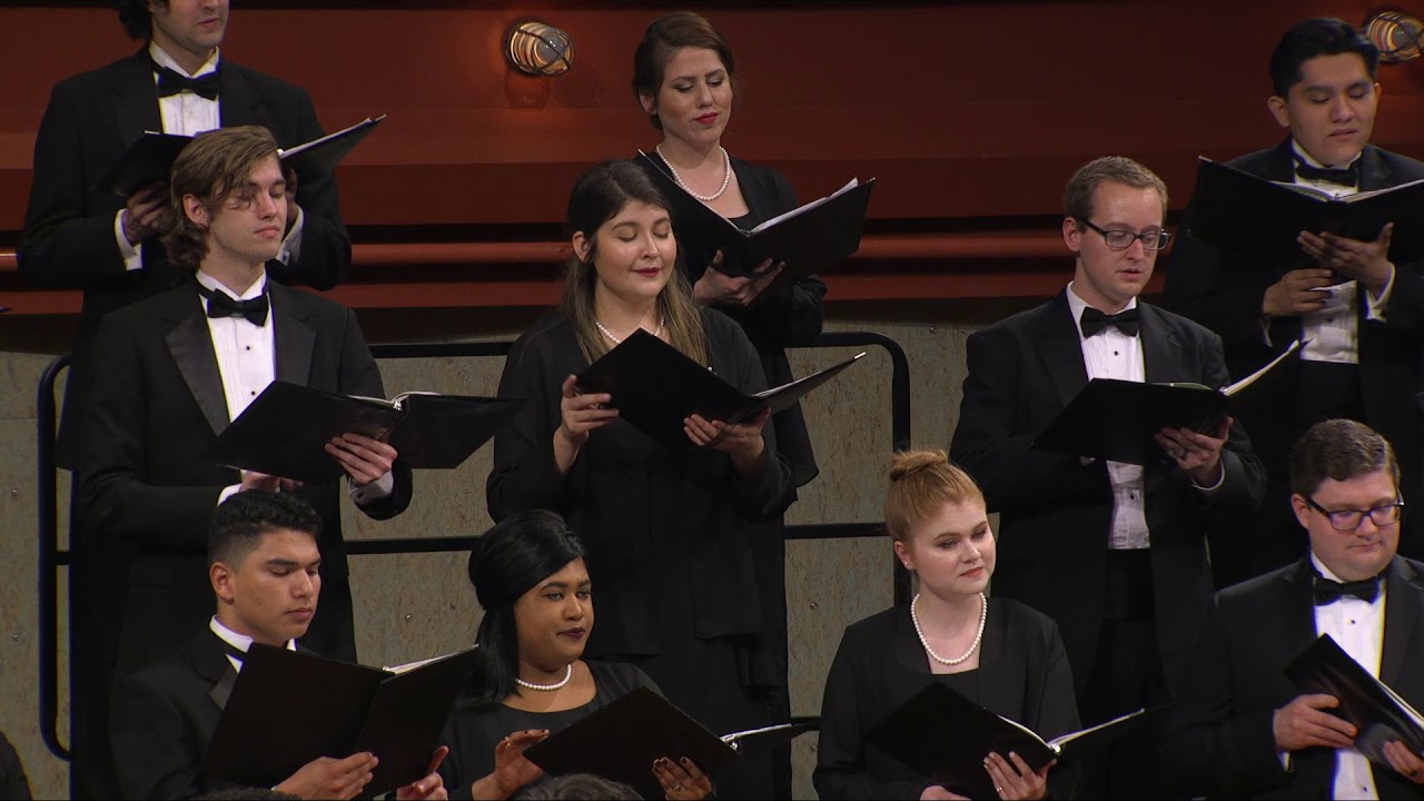 UNT A Cappella Choir: Aaron Copland - Zion’s Walls (1954)