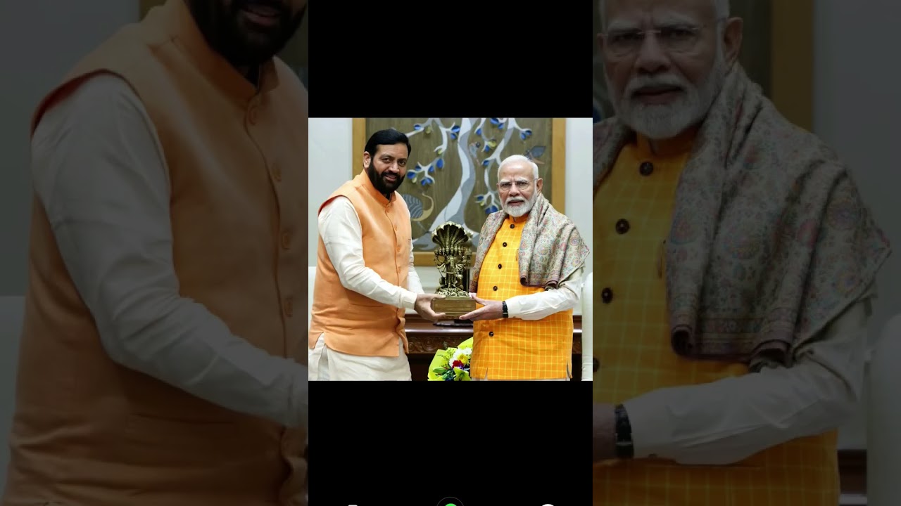 Moji ji nayab Saini CM Haryana #nayabsaini #cm #cmnayabsaini #amitsainirohtakiya_ @NayabSaini-l8v