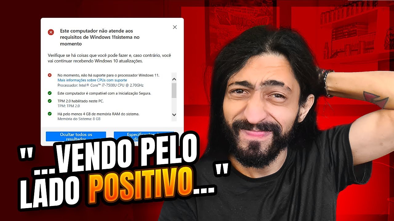 Por que alguns PCs não podem usar o Windows 11?