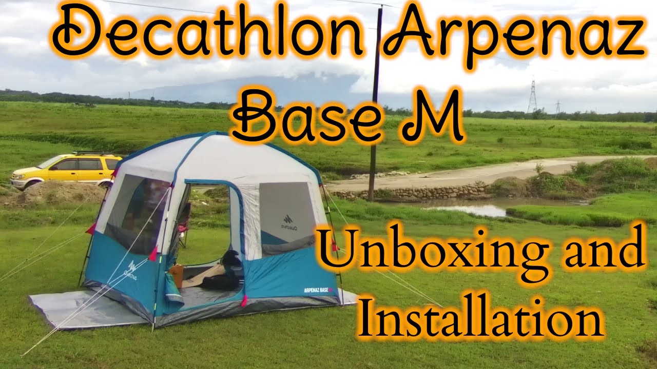 Decathlon Quechua Arpenaz Base M Unboxing and Installation Philippines