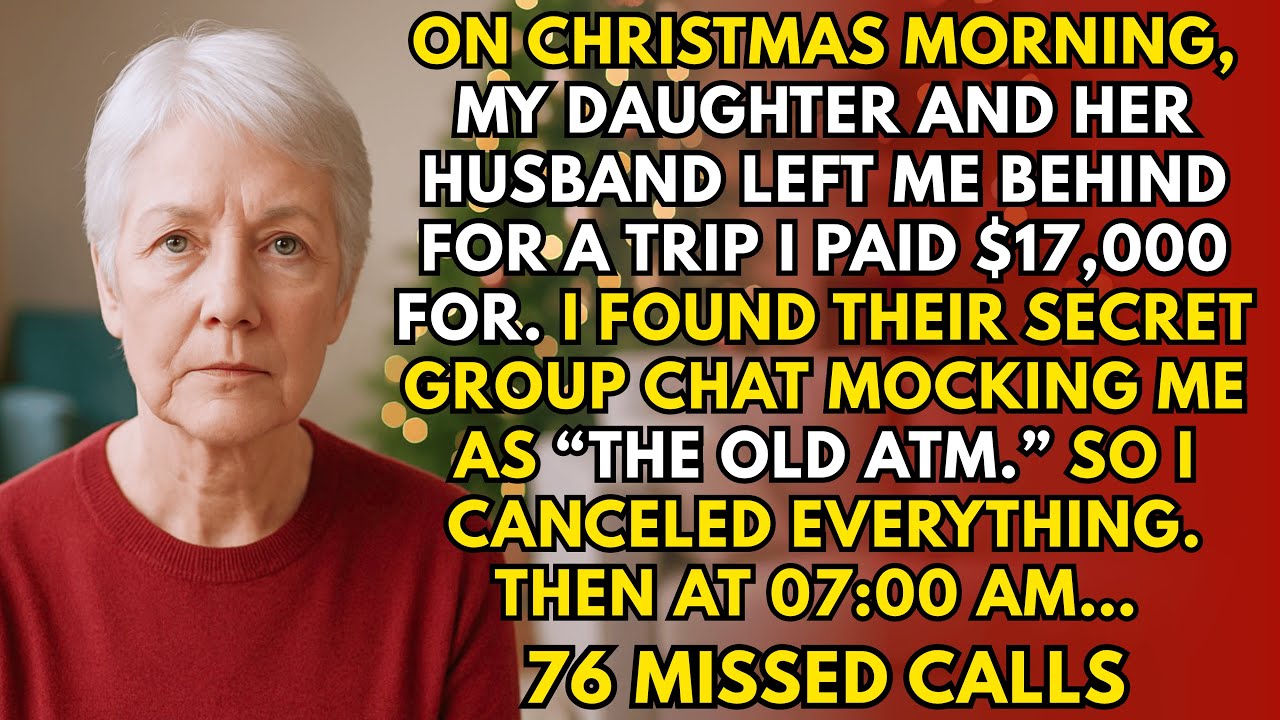 On Christmas Morning, My Daughter And Her Husband Left Me—So I Cut Them Off And Changed My Will