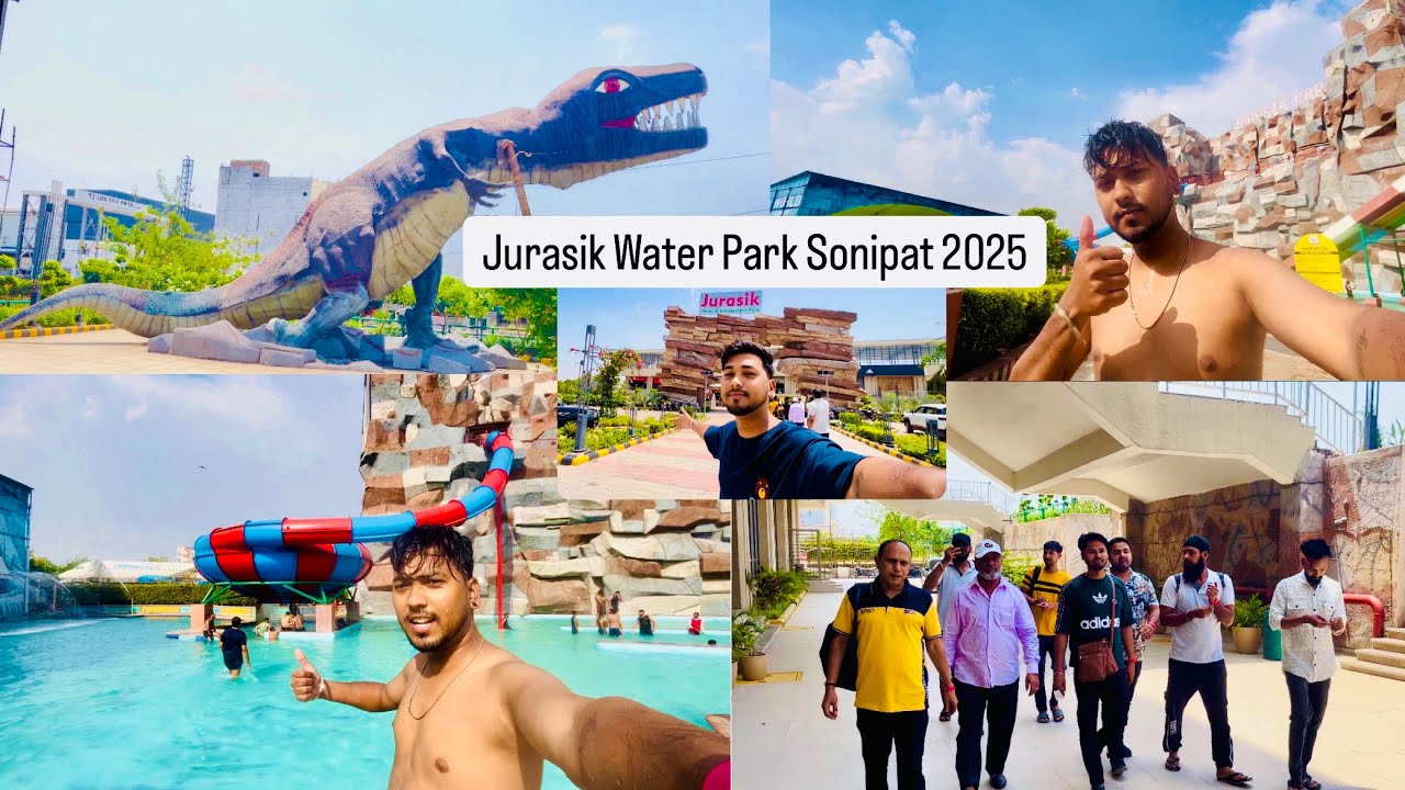 Jurassic Water Park Sonipat 2025 + All RidesJurasik Park Water & Amusement ParkSonipat Price ?😡💀